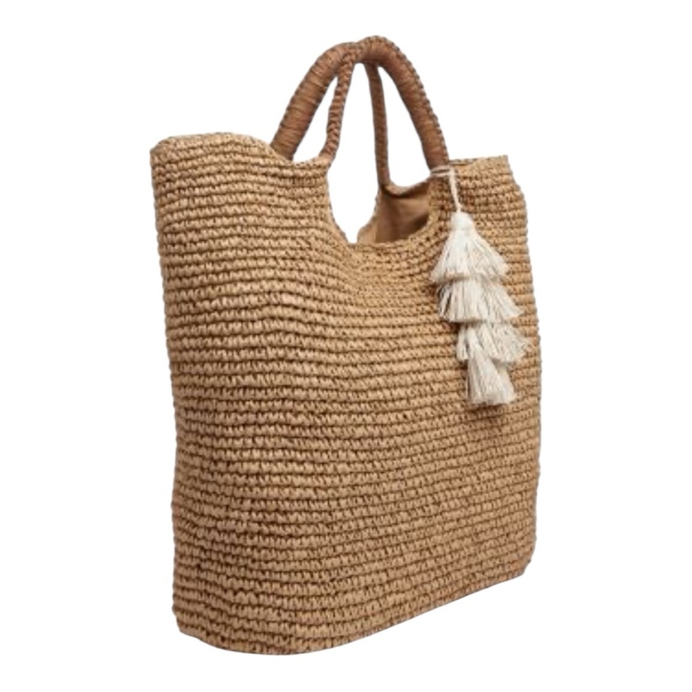 Fallon & Royce MEL Straw Tote - Picture 2 of 4